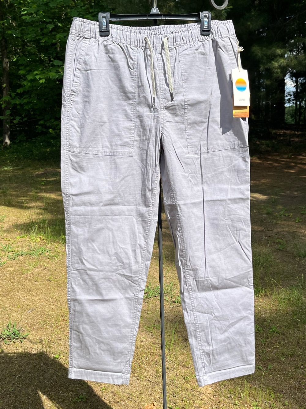 Vuori NWT V461 DuraTerra Ripstop Hiking Pants Light Gray Marble Men’s Size XL - Picture 9 of 9